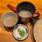 咲椀 - 別仕立てトロミある蕎麦湯