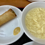 Chuugokuryouri Kisshou - 春巻きに玉子スープ（もったり）