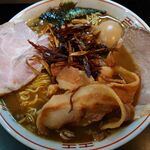 一条流がんこ総本家分家四谷荒木町 - 赤貝20kgと丸鶏のスペシャルラーメン