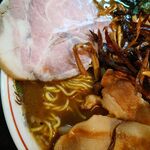 一条流がんこ総本家分家四谷荒木町 - 赤貝20kgと丸鶏のスペシャルラーメン