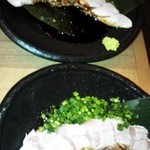 博多一番どり　居食家あらい - 鶏さしみ2人前です