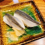 Hamakichi mamakaritei - ままかりのお寿司