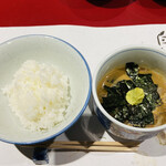 割烹よし田 - 鯛茶漬け