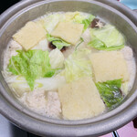 割烹よし田 - 鳥鍋