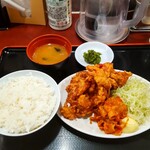 昭和食堂 - 唐揚げ定食 
