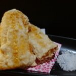 焼肉串ろっきー - 潮風香るトウモロコシのてんぷら