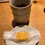 焼鳥 市松 - 蜜柑のシャーベット