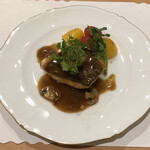 スチュディオ イグレック - 魚フィレとホタテのポワレ温野菜添え（950円）