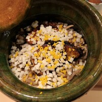 銀座 よし澤 - ■食事：氷見の寒ブリ・聖護院大根・舞茸の炊き込みご飯◎◎◎