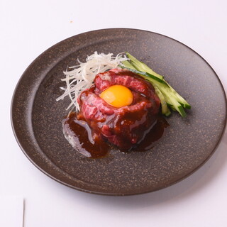 This is Hida beef! Low temperature cooking menu