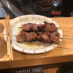 やきとり横丁 - 多分タンと砂肝辺り