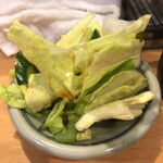 やきとり横丁 - お新香