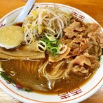 中華そば きい家 - 中華そば大550円税込＋肉入り150円税込＋ニンニク　　
            50円税込　　800円税込