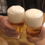 ランチョン - アサヒ生ビールで乾杯！