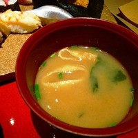 よし邑 - 味噌汁も美味しい
