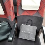 ニューヨークシティサンド - 新幹線にて！