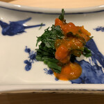 温石 - 内子ちゃんはどこへ？と思っていたら、こちらのソースへ。しっかり天然ルッコラに負けない深みで、お口の中がしばらく至福。