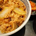 吉野家 - 牛丼は並盛。