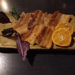 Okinawa Izakaya Yamashou - スーチカー豚の塩漬け