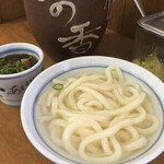 釜あげうどん 長田 in 香の香 - 釜揚げうどん小 300円