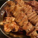 蒼屋 - かわ、つくね、鳥もも(タレが美味い