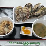 焼がきハウス - 牡蠣定食