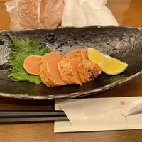 兼平鮮魚店 中洲はなれ - たらこ焼き