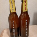 マルカ - SESSION IPA 605円、HAZY IPA 550円