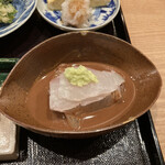 茜坂大沼 - 鯛茶漬けの鯛