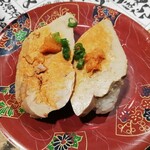 根室花まる - あん肝握り