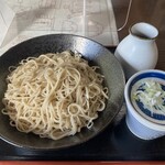 蕎麦もりもと - もり蕎麦大盛り￥740+￥200