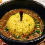 串焼きとだしカレー。 マカト - 