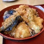 Kawaichi - はまぐり天は5つも入っています。タレが美味しい！