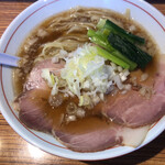 nibo - 背脂煮干そば 醤油 (小) 麺1玉 720円(税込)