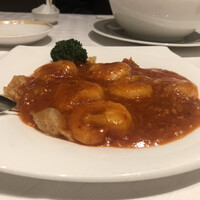 南園 - エビのチリソース煮（スモール）