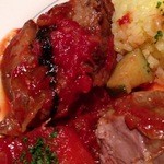 チキンバル ヴァンテオ - 2012年12月18日「仔羊と野菜　トマト煮込み　ペルノー酒風味」