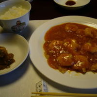 創作中華 一之船入 - ボリューム満点のエビチリ