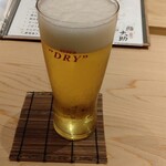 鮨 大助 - 生ビール