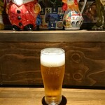 ピッツェリア トラットリア ミニョン - とりあえず生ビール