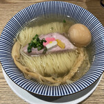 鯛塩そば 灯花 - 鯛塩らぁ麺 味玉