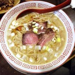 金町製麺 - 濃厚塩魚介豚骨