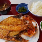 ヒモノ食堂 - 金目鯛(定食)