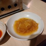 炭火焼 ゆうじ - おろし醤油でなら、シメでもいくらでも入ります