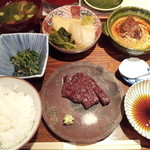 おにく 花柳 - 12.12.17【月曜ランチ20食限定】和牛御膳(1000円)