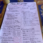 トラットリア プルチネッラ - メニューです！