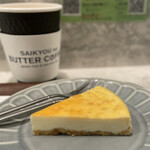 SAIKYOU no BUTTER COFFEE - バターココア、ナチュラルチーズケーキ