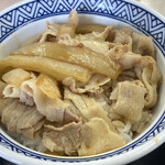 すき家 - ゴマだれ豚丼＋みそ汁