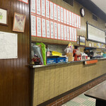 角屋食堂 - 厨房前