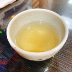 Edo Kirisoba Sekisen - サービスの熱茶