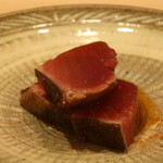 鮨 しみづ - 迷い鰹アップ